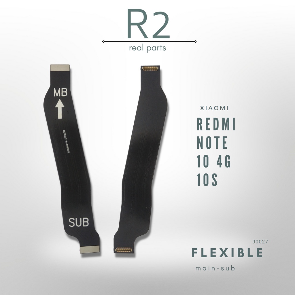 Cabo Flex Flat Sub Main Para Xiaomi Redmi Note 10 / 10s 4g