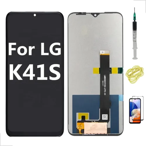 LG — Tela Touch Display Frontal Compatível K41s K410 K410bmw — frontal completo com touch — imagem 1